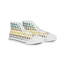 Money Pattern High Top Sneakers, Funky Sneakers, Trendy Shoes, Casual [...]
