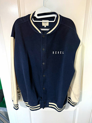 Rebel redefined varsity jacket - rebel,