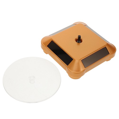 Solar rotating turntable - rotating,