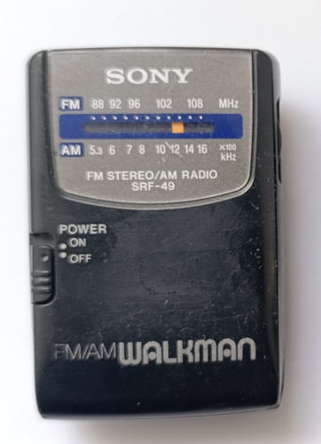 Sony walkman srf - sony, fm/am