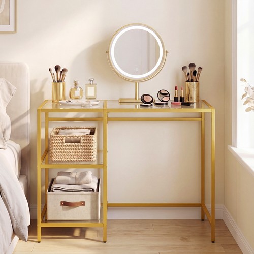 Tempered glass computer desk - glass,
