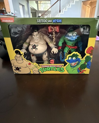 Neca tmnt tattoo and - and, wyrm