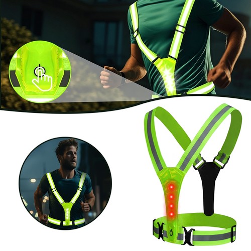 Running vest high visibility - running,