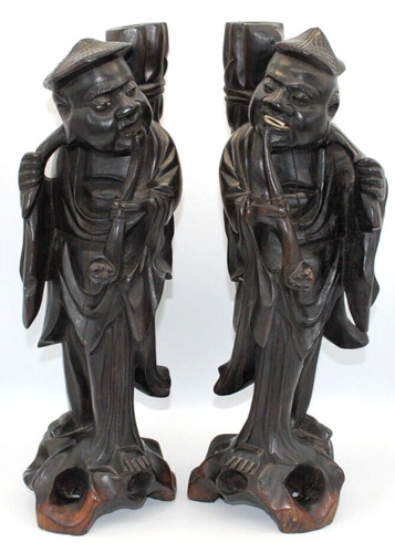 Antique chinese carved - carved, wooden