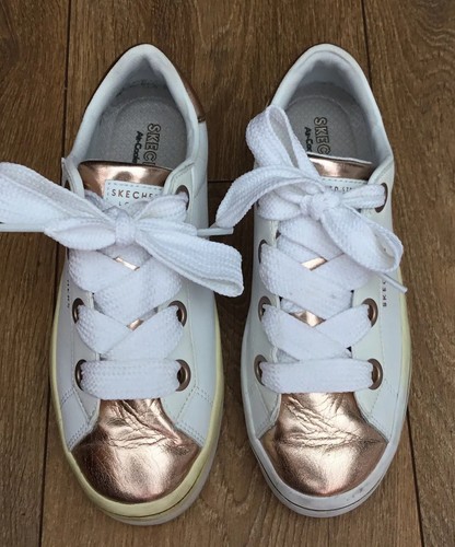Skechers street white gold - skechers,