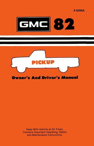 1982 gmc light - light, duty