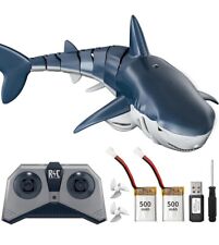 Remote Control Shark Toys, 1:18 High Simulation water Fish with Light and Spray