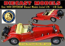 RED 1935 MERCEDES-BENZ 500K