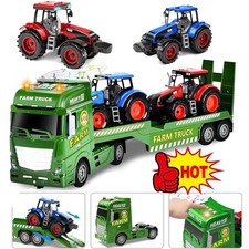 Large farm flatbed - flatbed, truck