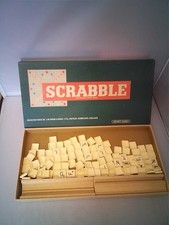 Vintage Scrabble Board Game By