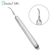 Dental Ultrasonic Air Scaler 4 Holes Handpiece 3 Tips Air Scaling Polishin Tools