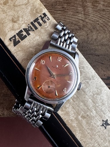 Zenith vintage tropical dial - zenith,