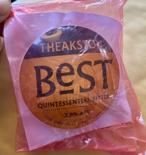 Theakstons best bitter round