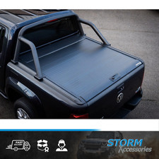 For Vw Amarok 2010-2022 - 3 Inch Roll Bar For Ridgeback Rtc - Black