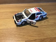 Matchbox Superkings K-95 Audi Quattro car - White Running No.10