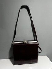 Vintage (1978) Camera Carry Case - Burgundy with Red Interior