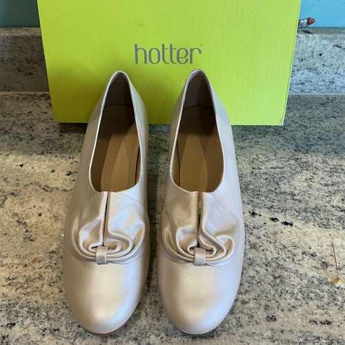 Hotter pearlized leather donna - pearlized,