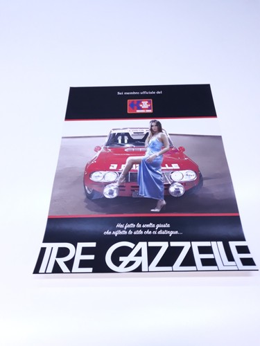 Poster 70x100 lancia fulvia - lancia,
