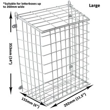 Front Door Letter Box Cage