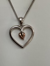 Clogau Tree Of Life Pendant,Silver With rose Gold. brand new in box.