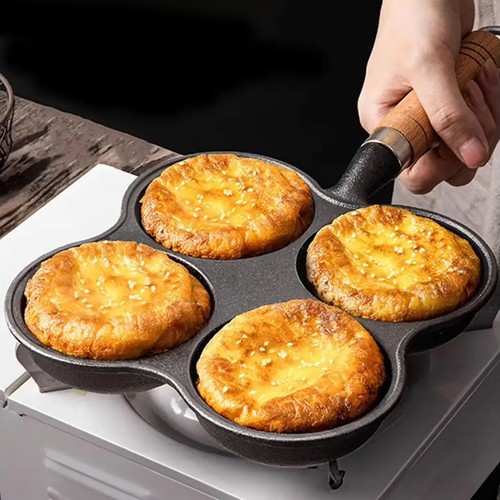 Hole frying pot pan - hole,