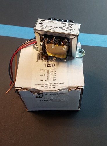 Hammond 125d audio output - audio,