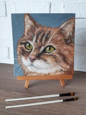 Ginger Cat Original Oil