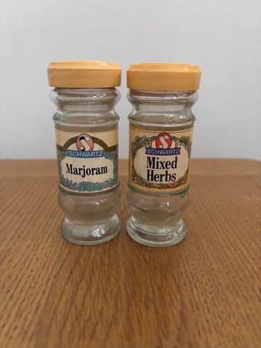 Vintage schwartz spice jars - vintage,