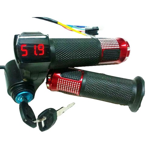 Bike twist throttle - twist, display