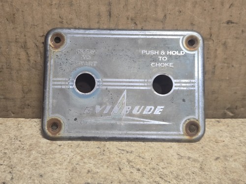 Vtg 1954 evinrude big twin - big,