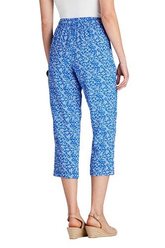 Ladies cotton crop trousers - ladies,