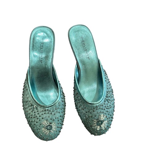 Highlights turquoise beaded - turquoise,