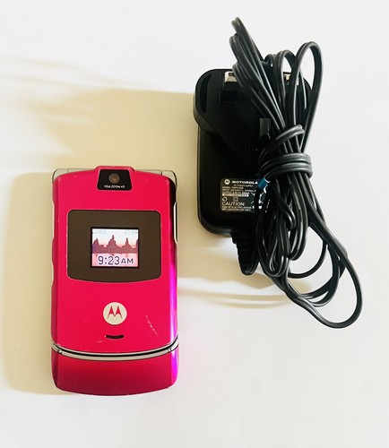 Motorola razr pink - motorola, v3