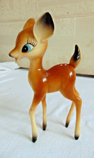 Vintage Deer Figurine Reindeer Christmas Retro Bambi  1960's