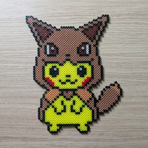 Handmade perler fused bead - fused,