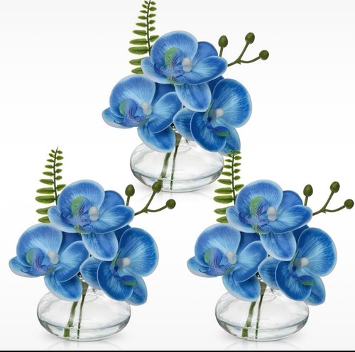 Set artificial orchids in - set, of