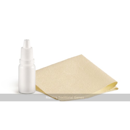 Crokinole wax wipe set - wipe,