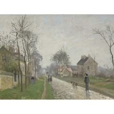 Pissarro route versailles - pissarro,