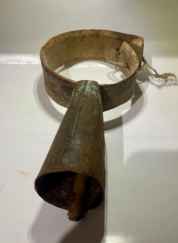 Antique cow bell - bell, with
