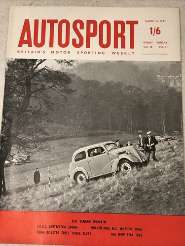Autosport march 1959 test - autosport,