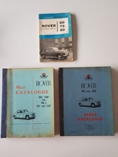 Rover Handbook, Parts catalog & Olyslager manual for Rover 80, 100, 60, 75, 90