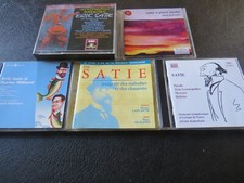 ERIK SATIE - Piano Works - 5 x CD Job lot - Dickinson/Herrmann/Durand/Kaltenbach