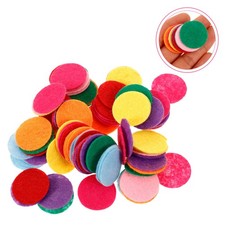 100PCS Non-woven Round Fabrics