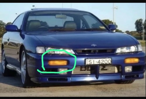 New oem s14 side bumper - bumper, turn