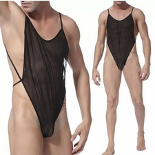 Lingerie Bodysuit Male Mens