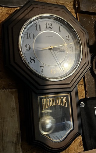 Antique regulator wall - regulator,