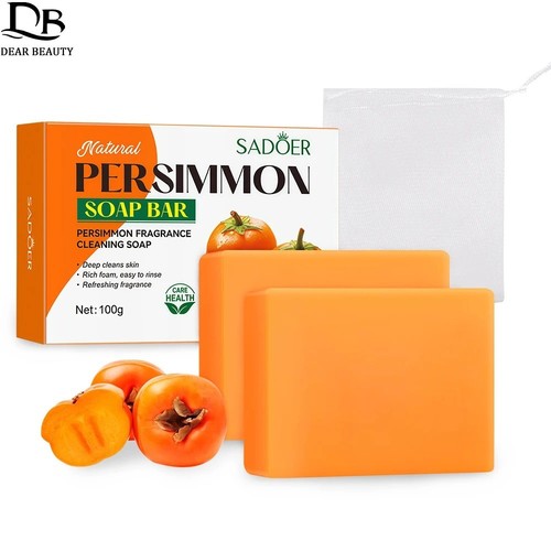 3pcs persimmon soap bar for - soap,