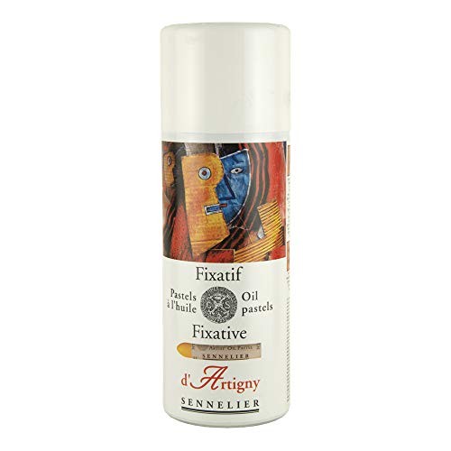 400ml fixative oil pastels - fixative,