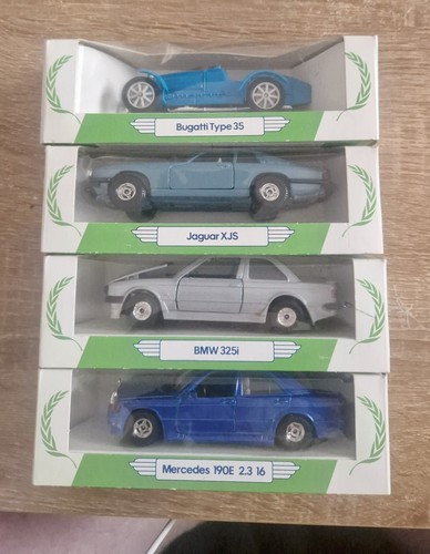 Job lot four corgi mobil - job,