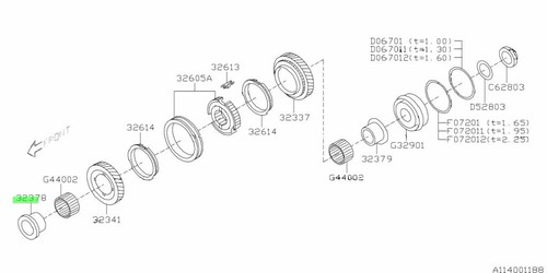 Bushing driver gear 5th - driver,